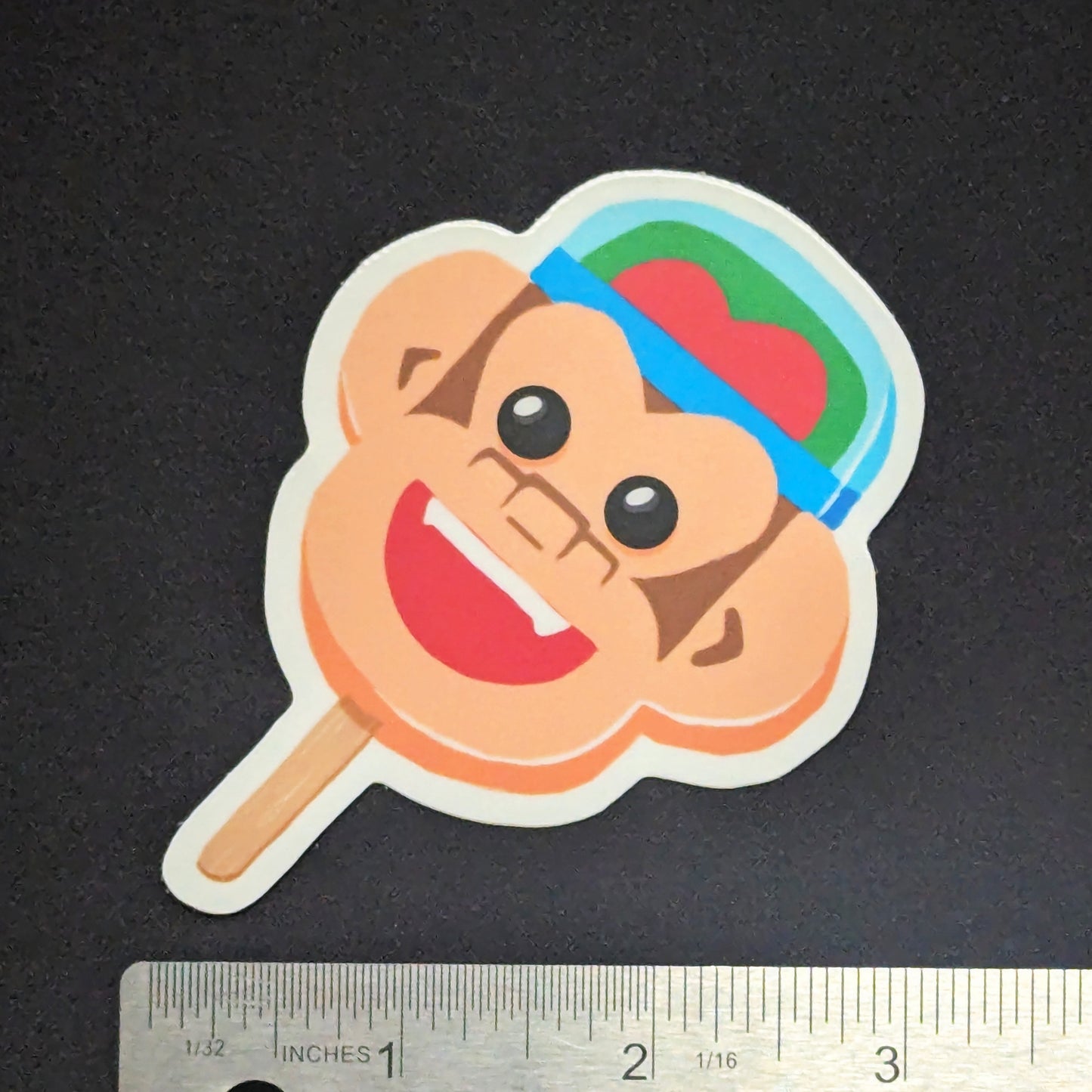 Bubbles the Ice Cream Bar! Sticker
