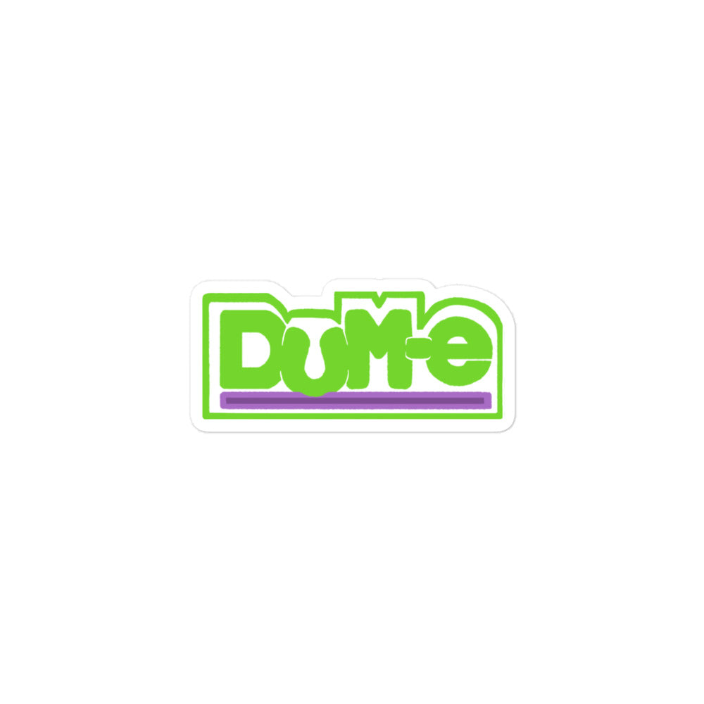Dum-E ’Organic’ Produce Logo Sticker - 3″×3″ - Sticker