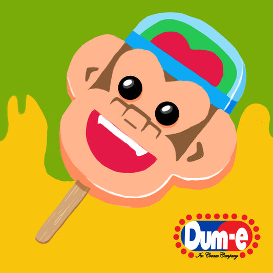 Bubbles the Ice Cream Bar! Sticker