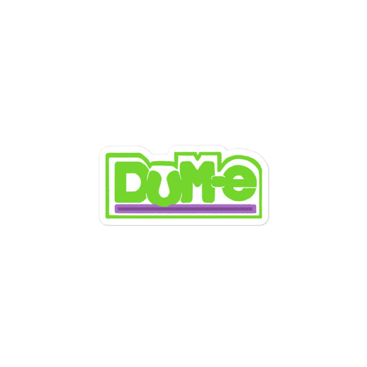 Dum-E ’Organic’ Produce Logo Sticker - 3″×3″ - Sticker