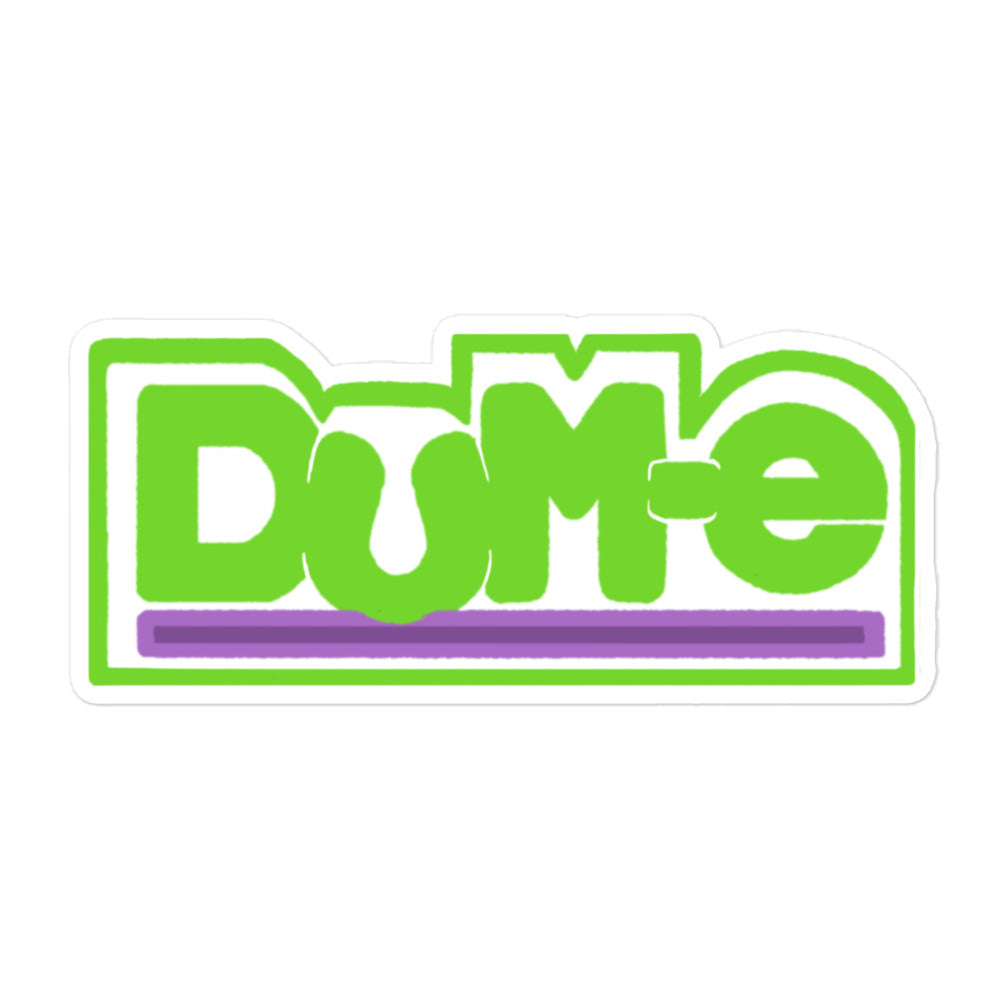 Dum-E ’Organic’ Produce Logo Sticker - 5.5″×5.5″ - Sticker